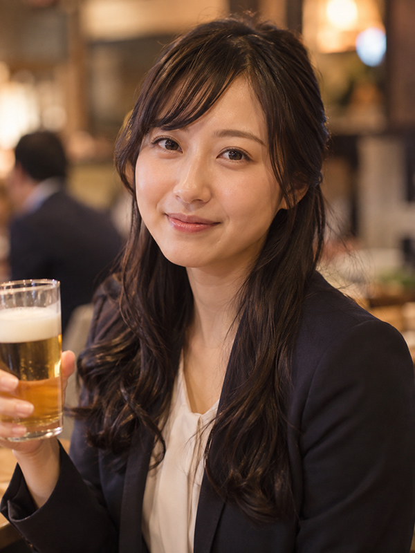 AIで生成した女性