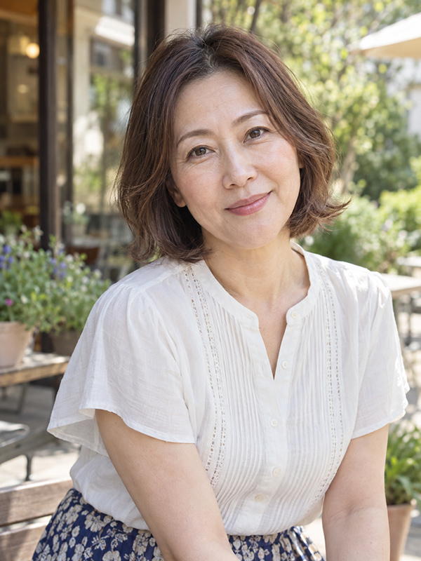 AIで生成した女性
