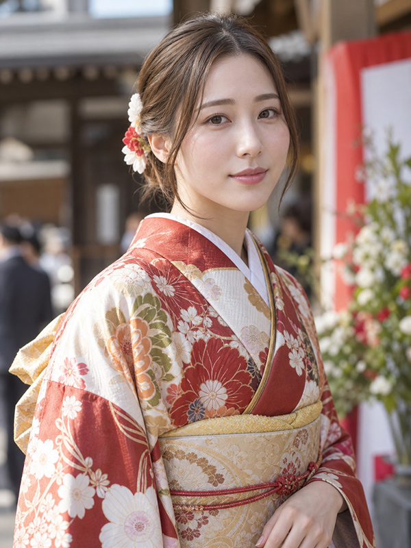 AIで生成した女性