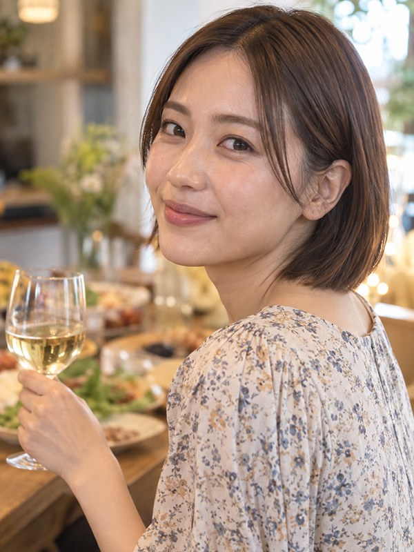 AIで生成した女性