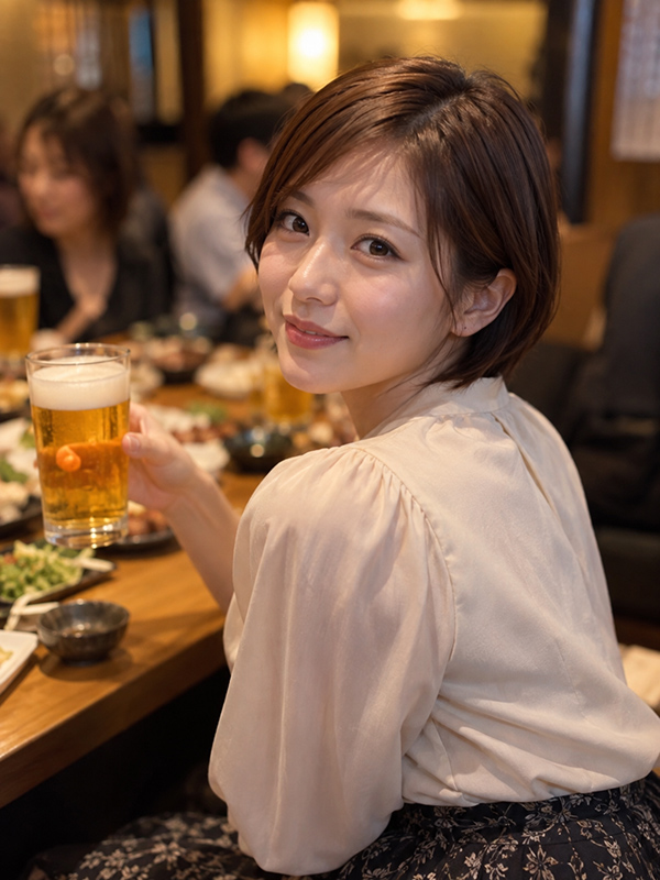 AIで生成した女性