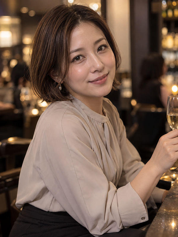 AIで生成した女性