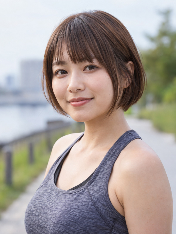 AIで生成した女性