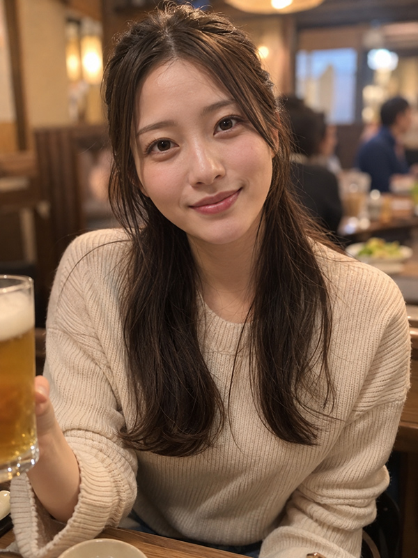 AIで生成した女性
