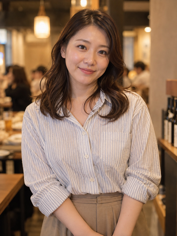 AIで生成した女性