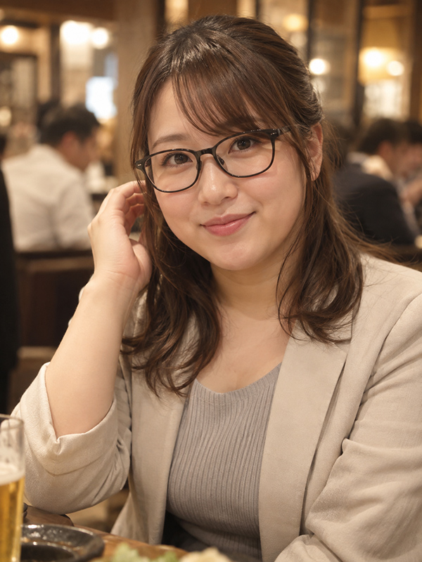 AIで生成した女性