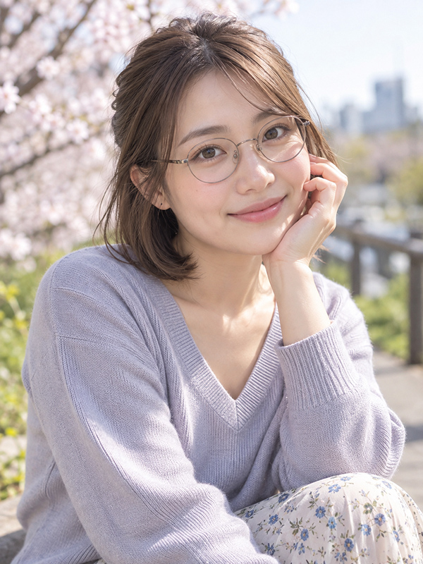 AIで生成した女性