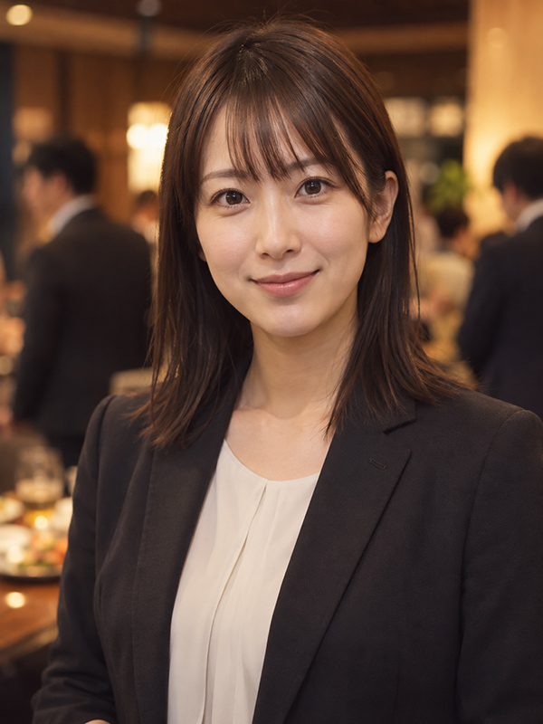 AIで生成した女性