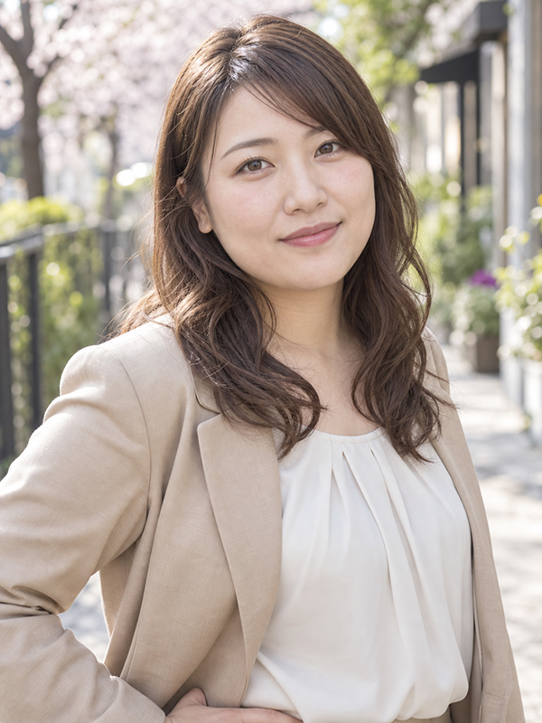 AIで生成した女性