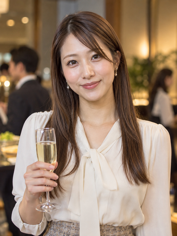 AIで生成した女性