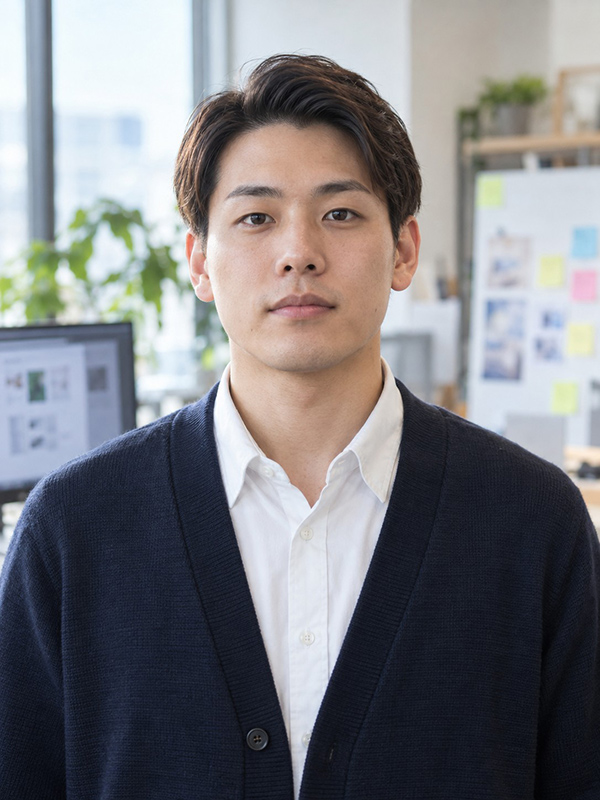 AIで生成した男性
