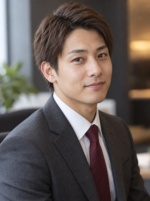 AIで生成した男性