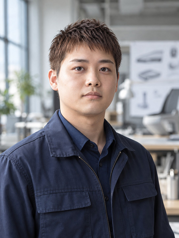 AIで生成した男性