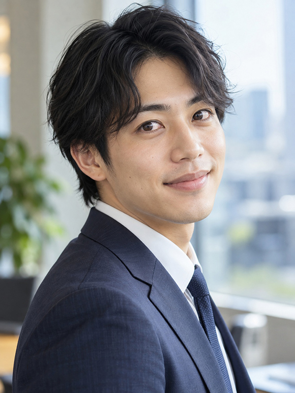AIで生成した男性