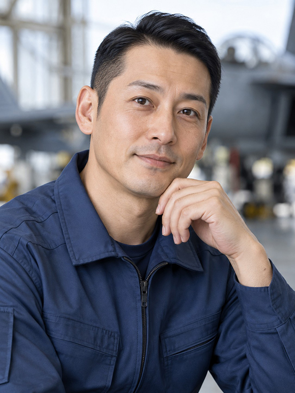 AIで生成した男性